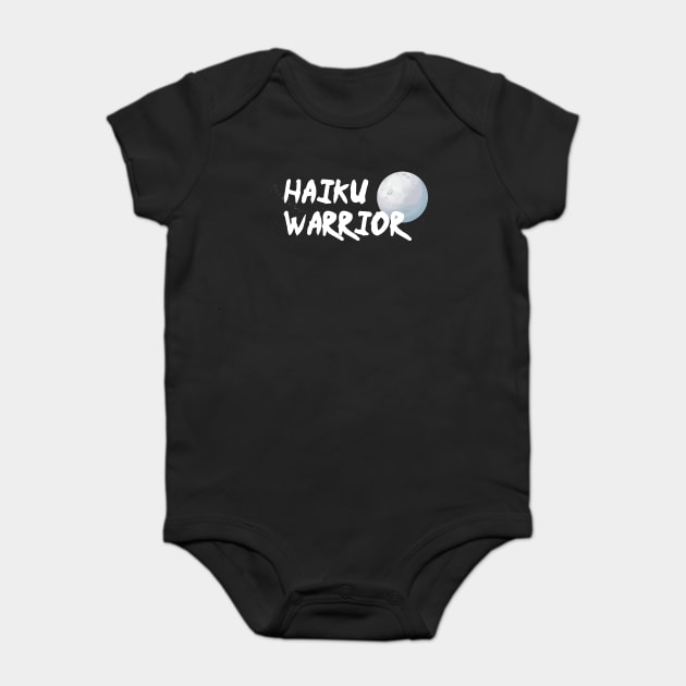 Haiku Warrior Logo Baby Bodysuit by DrinkingQuest